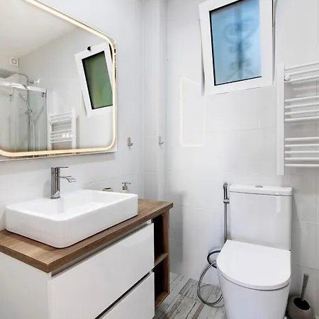 Apartment White And Terrace